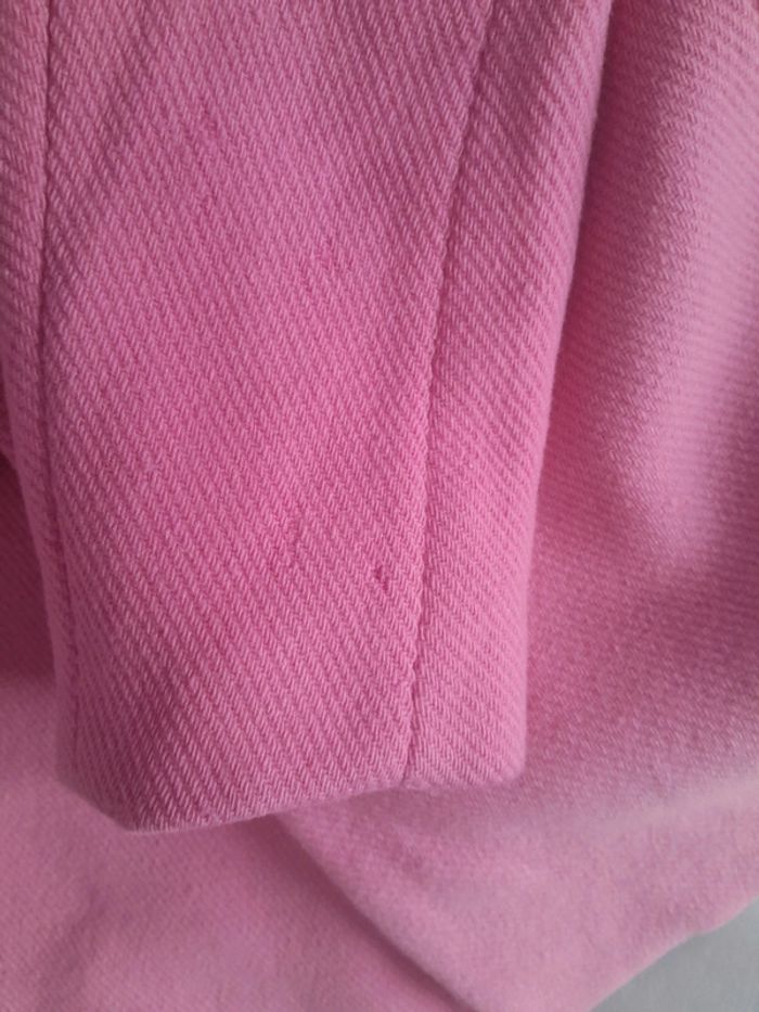 Tres beau manteau rose tara jarmon modèle mangua en laine - photo numéro 12