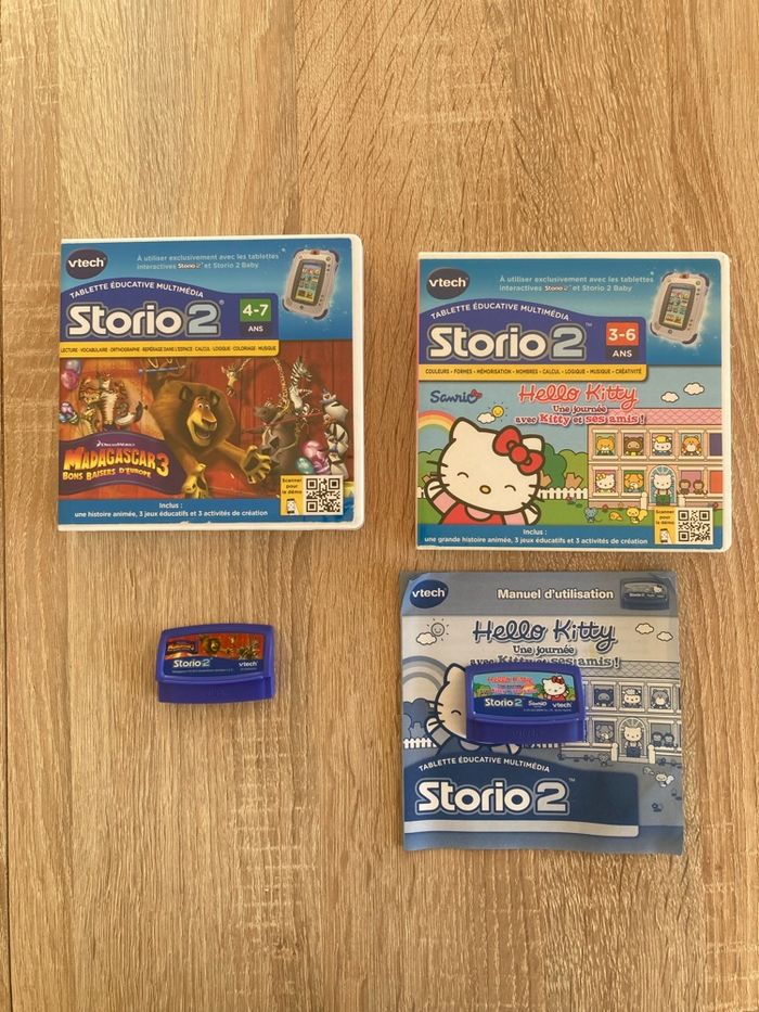 Lot jeux storio 2