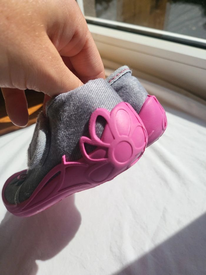 Chaussons fermés scratchs souris 21 - photo numéro 5