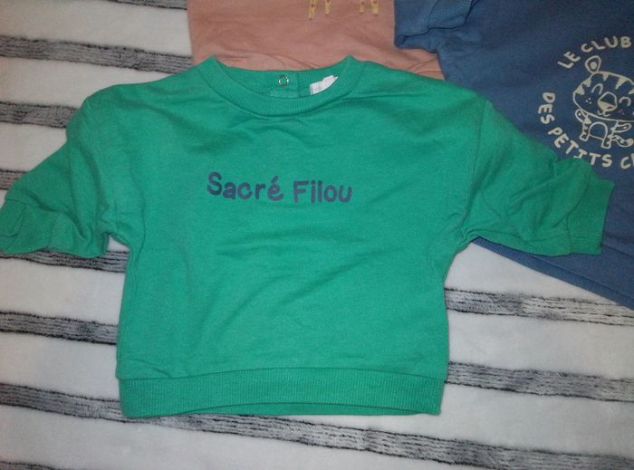 Lot pull garçon 3 mois - photo numéro 2