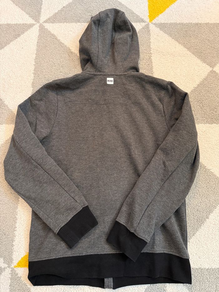 Sweat à capuche avec zip Hugo Boss Taille 14 ans - photo numéro 3