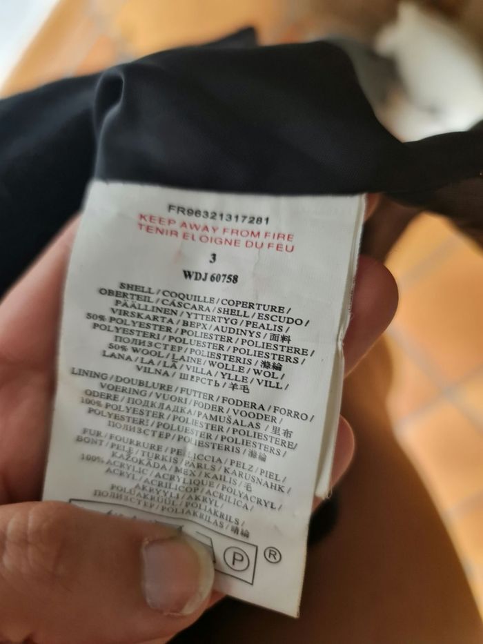 Caban long taille 40 L - photo numéro 3