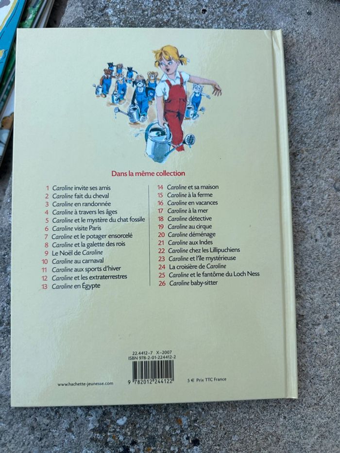 Livre extraordinaire de Pierre Probst bd Caroline et le potager ensorcelé - photo numéro 2