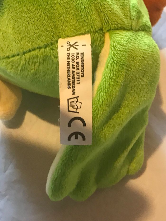 Petit Pélican Multicolore Oiseau Animal Faune Peluche Petits Enfants Bébés - photo numéro 10