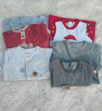 Lot de 6 pyjamas