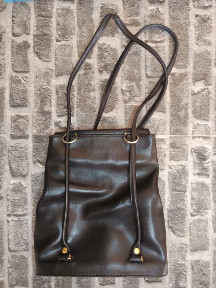 Sac à dos en cuir Lancaster Paris Multi-fonction - photo numéro 2