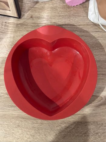 Moule coeur Tupperware 