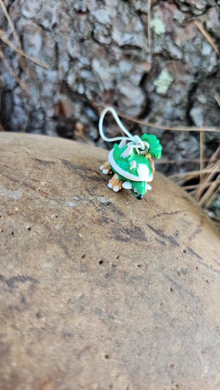 Super petite figurine Pokemon Nintendo porte clé Torterra - photo numéro 3