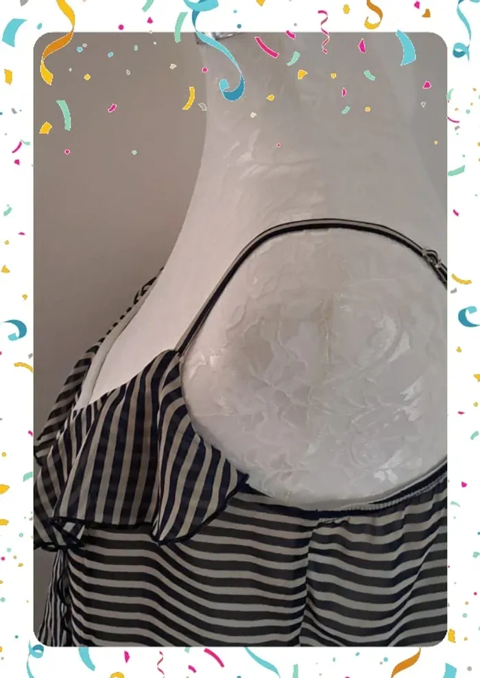 💙 débardeur taille 38 marque cache cache - photo numéro 3