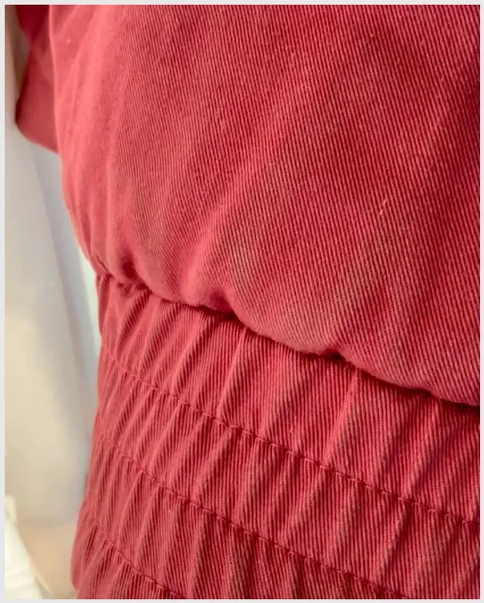 Blouson Yves Saint Laurent XL réversible noir et rouge - bon état - photo numéro 9