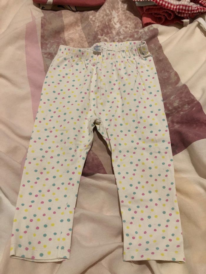 Lot pantalons bébé fille 12 mois - photo numéro 4