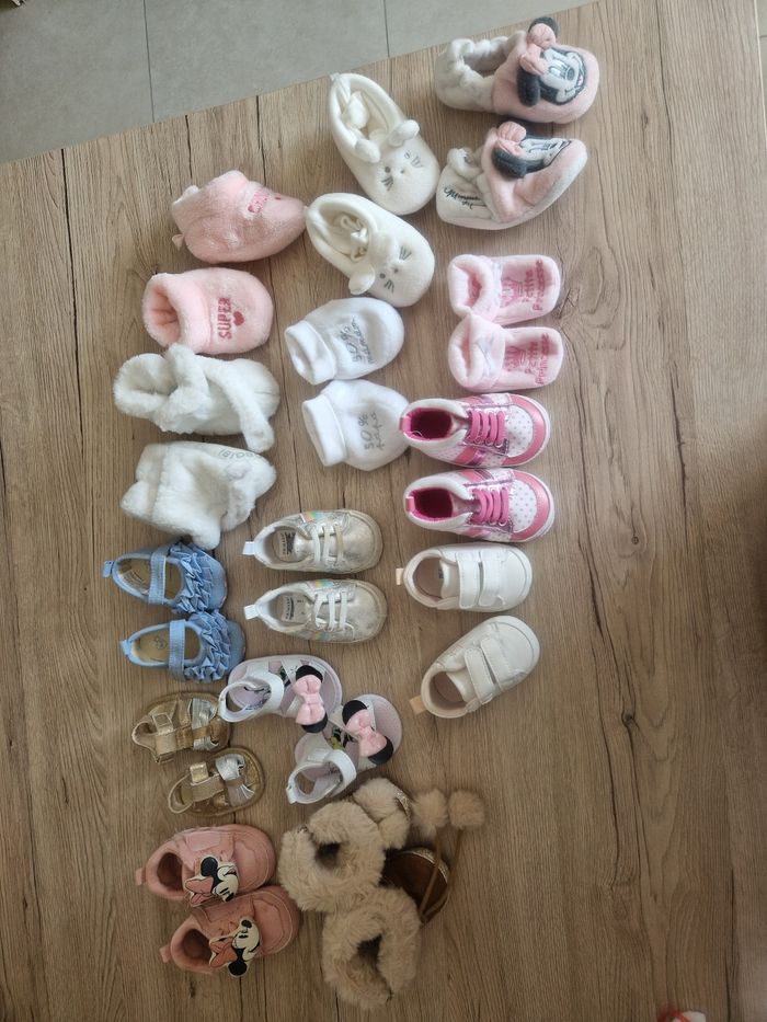 Lot chaussures Chaussons