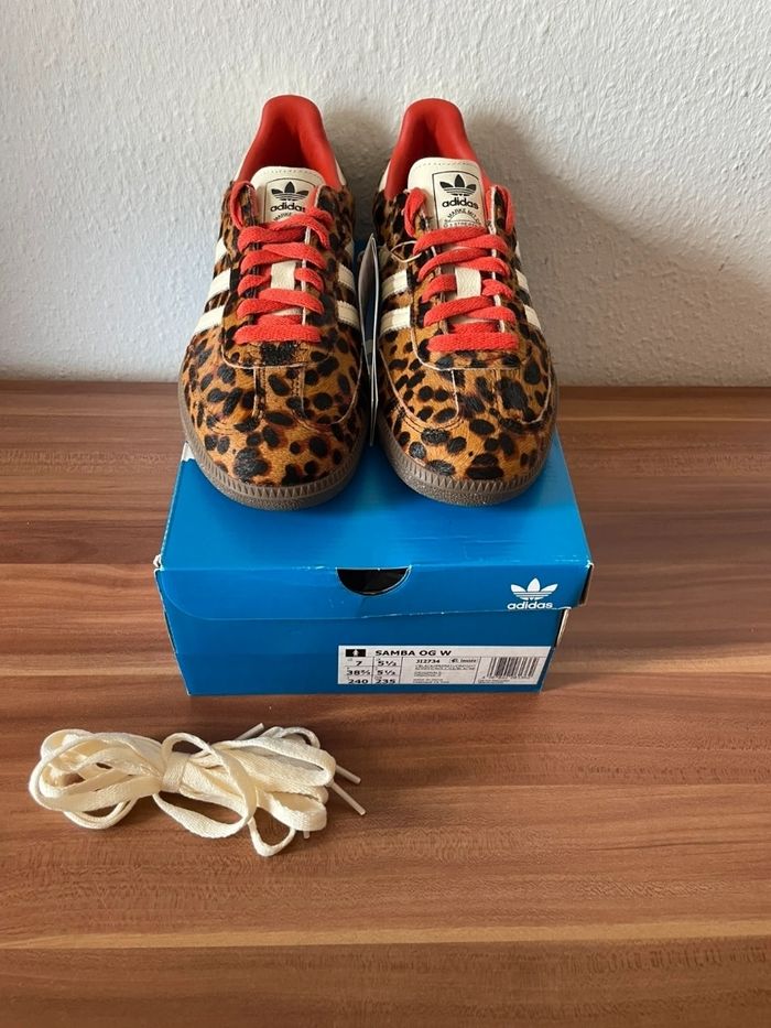 adidas Samba OG Preloved Léopard Rouge 38 - photo numéro 2