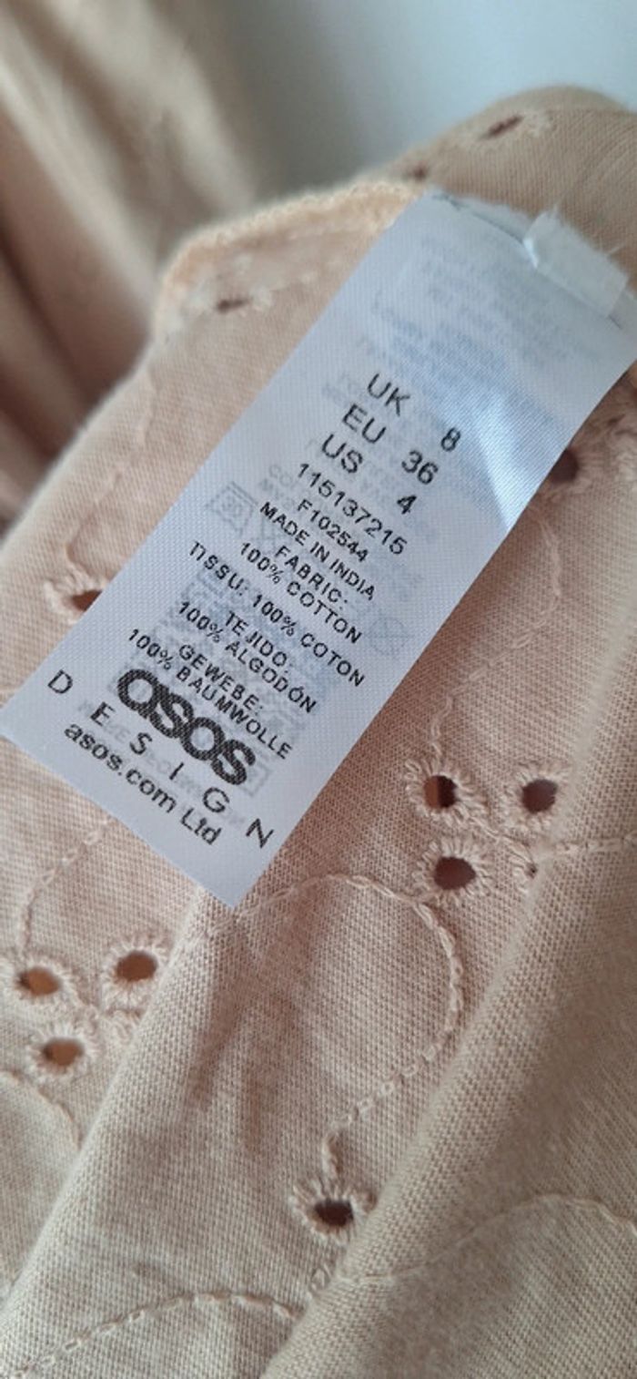 Robe d'été broderie anglaise Asos - photo numéro 4