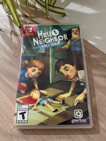 Jeu Nintendo switch hello neighbor hide and seek