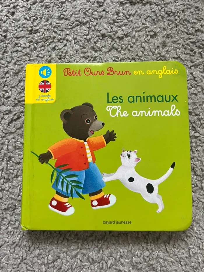 Livre sonore les animaux