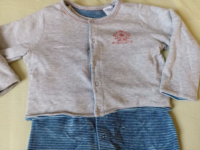 Ensemble pyjama Petit Bateau 12m - photo numéro 2