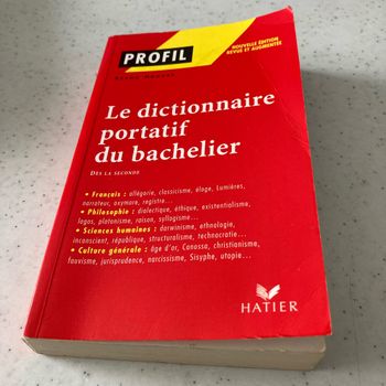 Dictionnaire portatif du bachelier