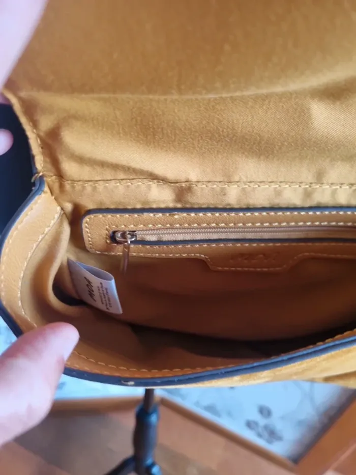 Sac bandoulière moutarde - photo numéro 6