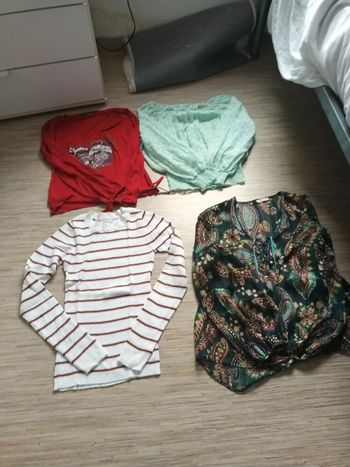 Haut manches longues femmes (4pieces)