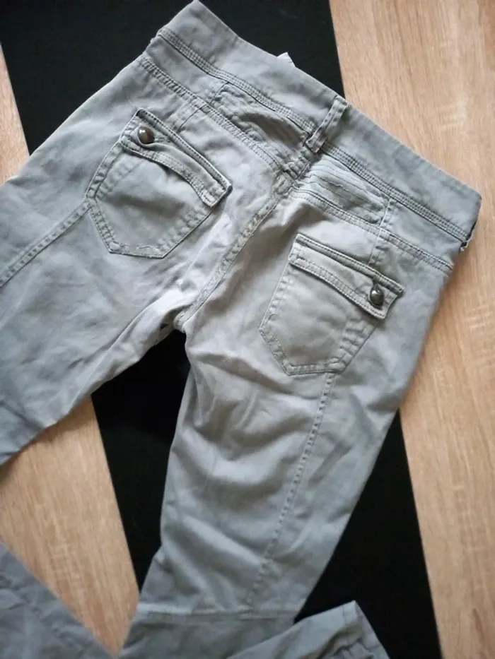 Pantalon fille kaki T.34 - photo numéro 8