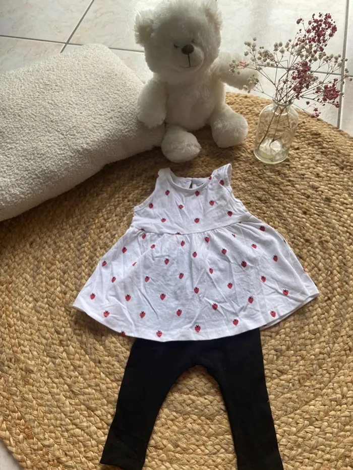 Ensemble robe et legging 3 mois