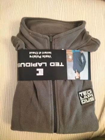 Veste polaire homme Ted Lapidus L gris