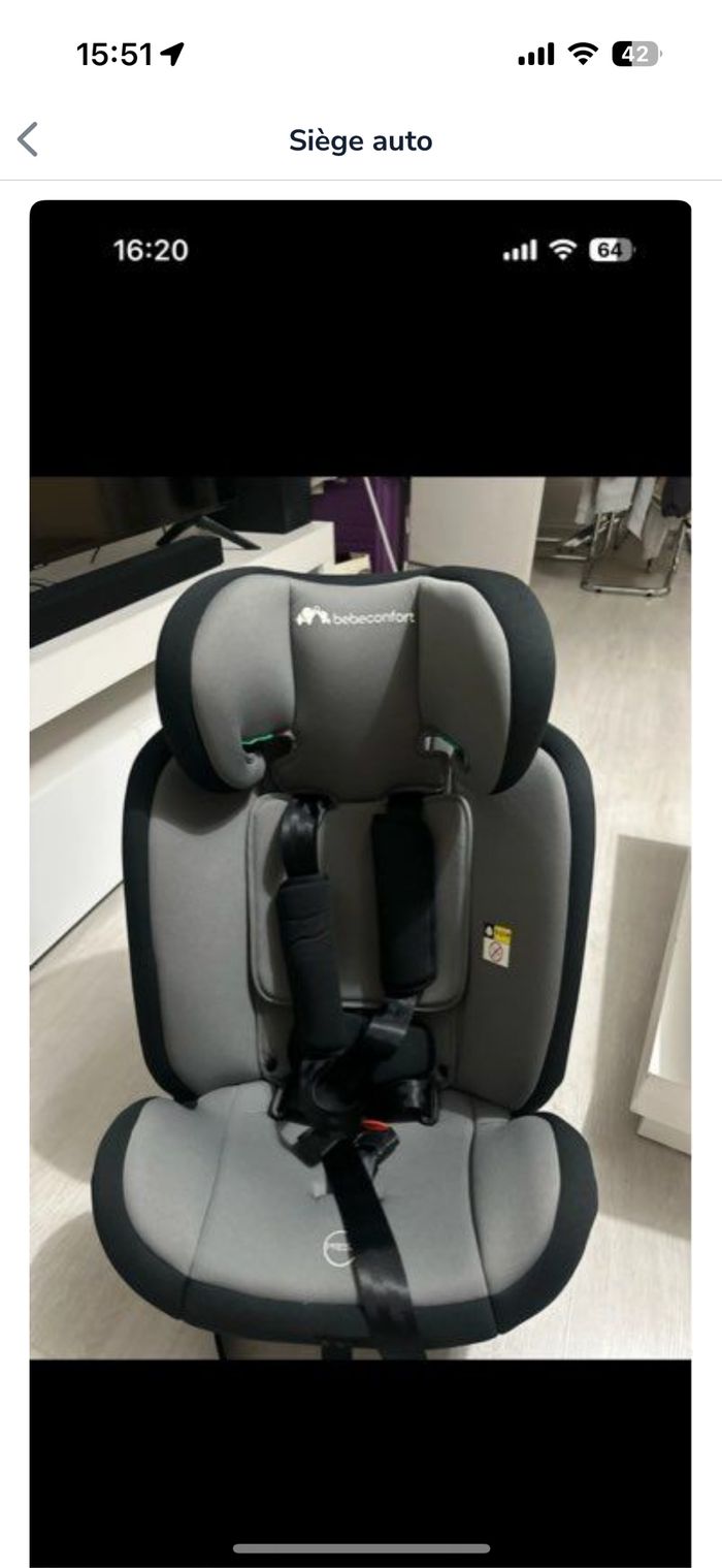 Siège auto bébé confort