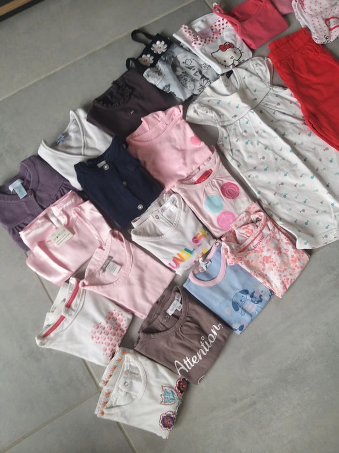 Lot de vêtements été fille en 6 mois - photo numéro 3