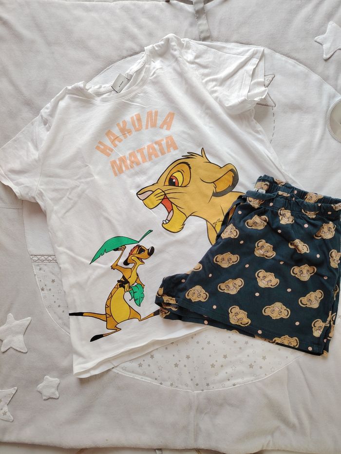 Pyjama short roi lion - photo numéro 2