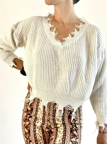 Pull Blanc