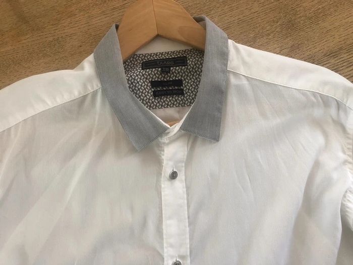 Chemise blanche, manches longues. Jules - photo numéro 2