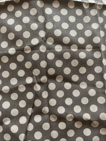 Tissu imprimé à pois