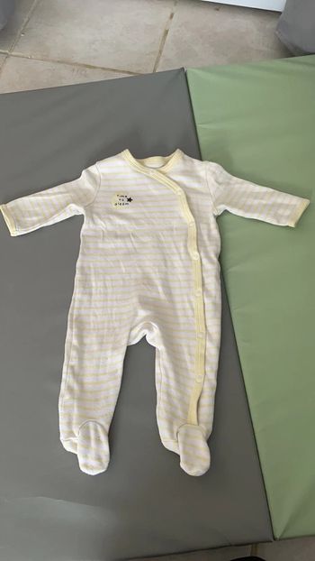 Pyjama fin mixte 3 mois