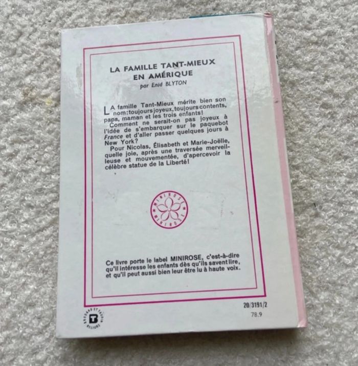 📚 Bibliothèque rose la famille tant mieux en Amérique 📚 - photo numéro 2