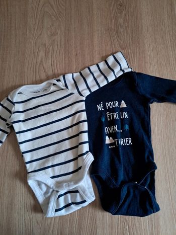Lot de 2 bodies