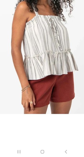 Top blanc et gris, Gemo  taille 42