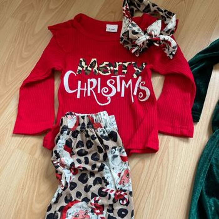 Ensembles de noël 9/12 mois - photo numéro 2