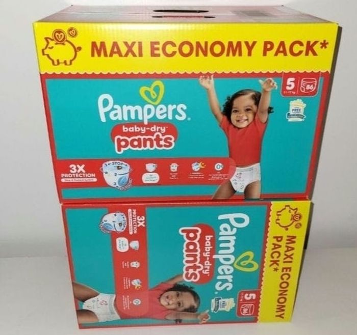 Couches pampers pants taille 5