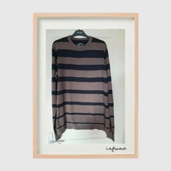 Pull rayé taille XXL