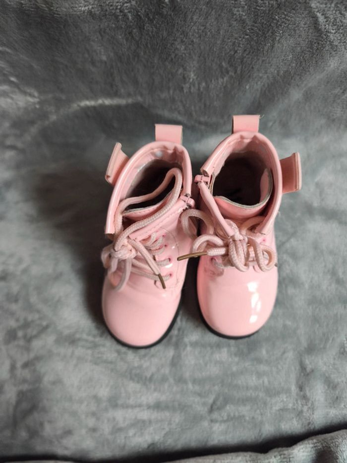 Bottines vernis rose minnie taille 22 - photo numéro 9