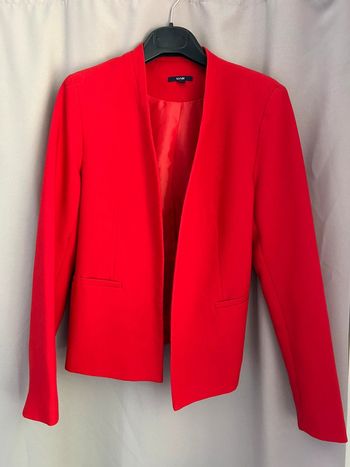 Blazer rouge femme