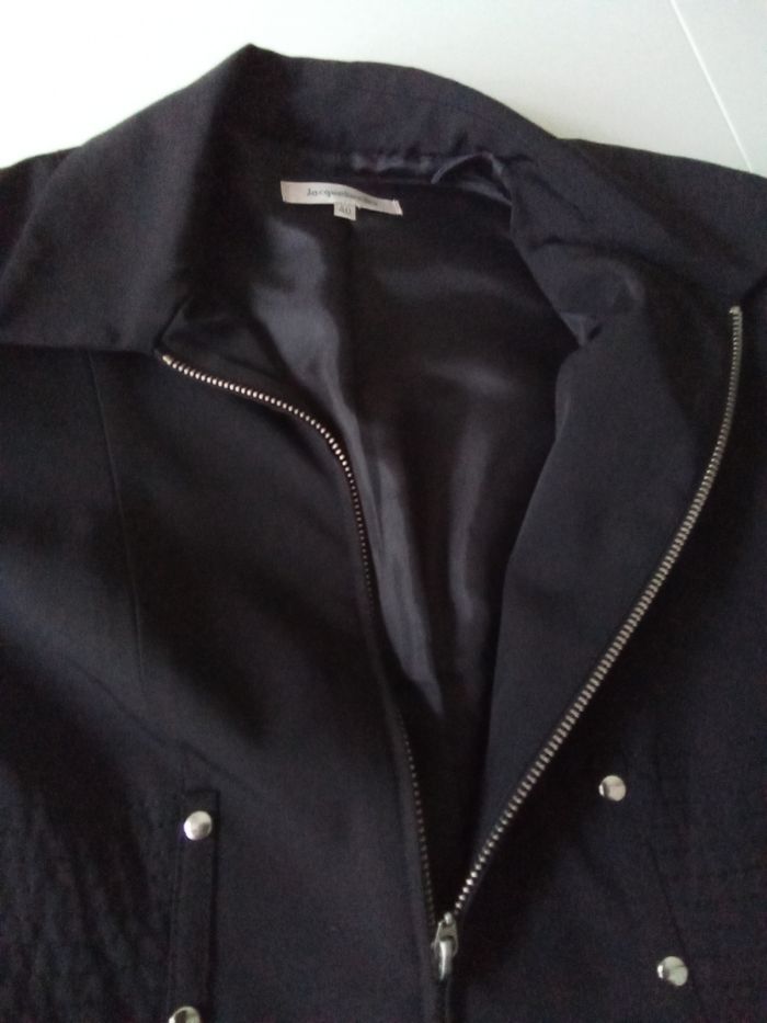 Veste noire, femme taille 40, Jacqueline Riu - photo numéro 3