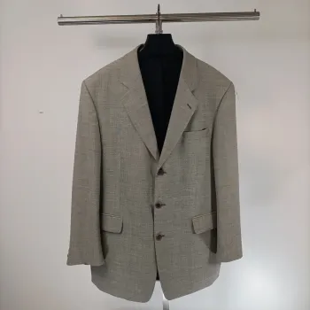 Veste de costume gris clair Saint Hilaire - Élégance classique taille 54 A468