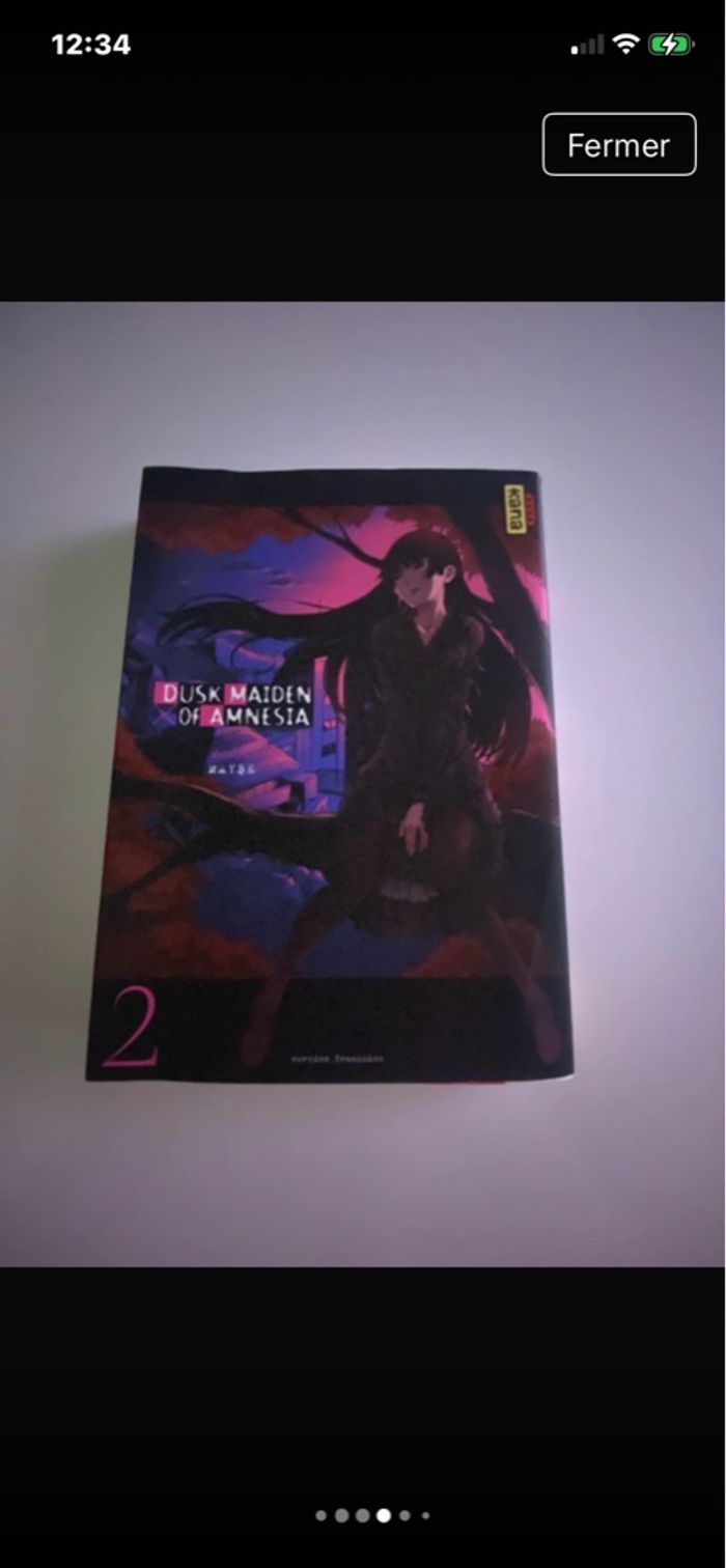 Manga dusk maiden of amnesia lot de 5 - photo numéro 3