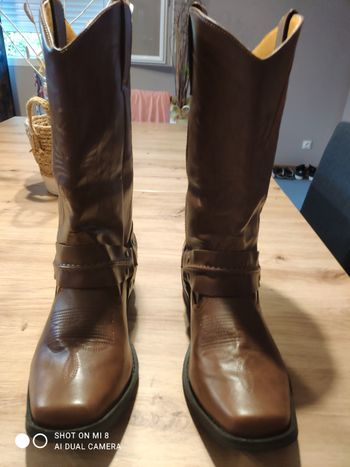 Bottes cowboy homme