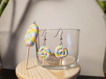 Parure bijoux sucette friandise