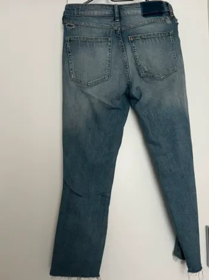 Jean destroy bleu clair H&M Divided - photo numéro 7