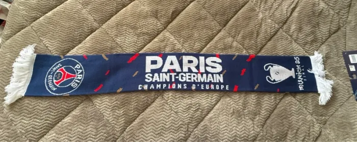 Écharpe PSG Champions d’Europe Munich Final 🏆