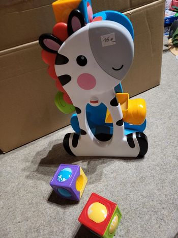 Mon zebre blocs fisher price